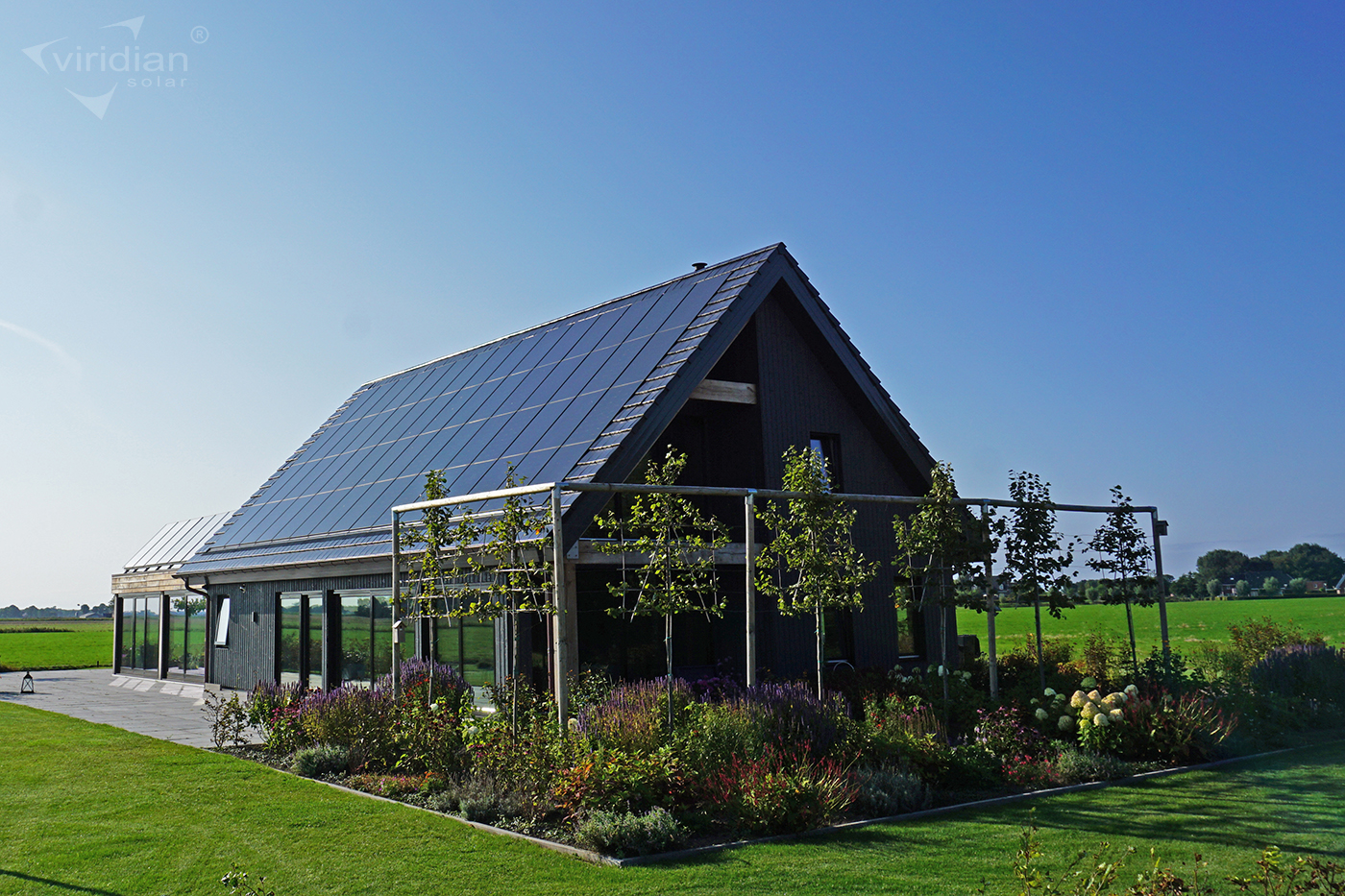 Ingebouwde zonnepanelen